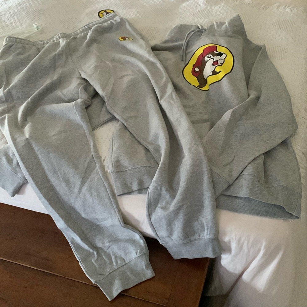 Heather gray sweatsuit XL HOODIE XXL SWEATPANTS NWT Gray sweats